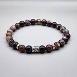 brown men bracelet