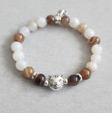 Chocolate Ragdoll Cat Bracelet