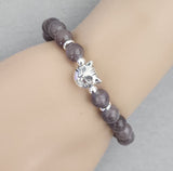 Gray Cat Bracelet