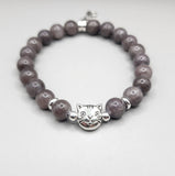 Gray Cat Bracelet