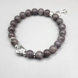 Gray Cat Bracelet