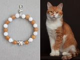 orange  cat ,  ginger cat , cat bracelet , cat art, cat charm ,cat lover gift , cat gift , cat memorial bracelet ,gift for cat lovers , orange bracelet , orange tabby cat , ginger tabby , orange tabby cat bracelet