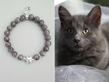 Gray Cat Bracelet