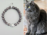 Gray Cat Bracelet