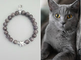 Gray Cat Bracelet
