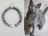 Gray Cat Bracelet