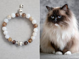 Chocolate Ragdoll Cat Bracelet