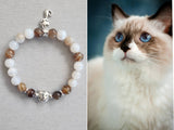Chocolate Ragdoll Cat Bracelet