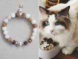 Chocolate Ragdoll Cat Bracelet