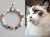 Chocolate Ragdoll Cat Bracelet