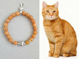 orange  cat ,  ginger cat , cat bracelet , cat art, cat charm ,cat lover gift , cat gift , cat memorial bracelet ,gift for cat lovers , orange bracelet , orange tabby cat , ginger tabby , orange tabby cat bracelet