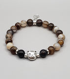 brown cat bracelet