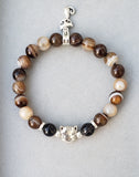 gemstone cat bracelets