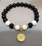 alphabet gemstone bracelet