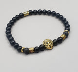 crystal gemstone bracelet