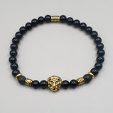 black tourmaline bracelet for men