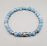 aquamarine gemstone bracelet