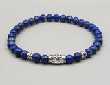 men crystal gemstone bracelet