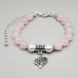 rose quartz bracelet