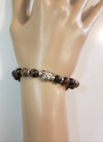 brown cat bracelet