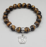 tiger charm bracelet