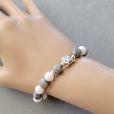 cat bracelet gray