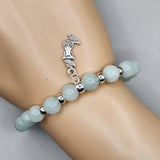 aquamarine gemstone bracelet