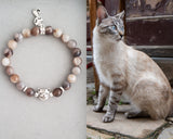 siamese cat bracelet