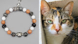 tri color cat bracelet