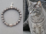 grey cat, gray cat,cat bracelet, gray tabby cat bracelet, cat gift, cat lover gift, cat art, cat charm , cat memorial bracelet, gift for cat lovers, gray bracelet,  cat bracelet, gray cat bracelet, cat charm bracelet, cat gift ideas, gift for cat lovers