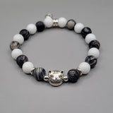 Cat bracelets gray white tabby cat , cat gift, cat lover gift , tabby cat art , cat bracelet , cat lover bracelet . cat charm , gray white cat , tabby cat , gray tabby cat, cat memorial bracelet