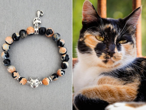 Calico Cat Bracelet