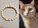 Cream Cat Bracelet