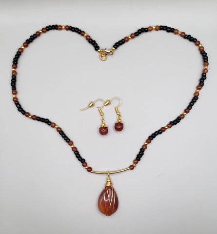 carnelian necklace