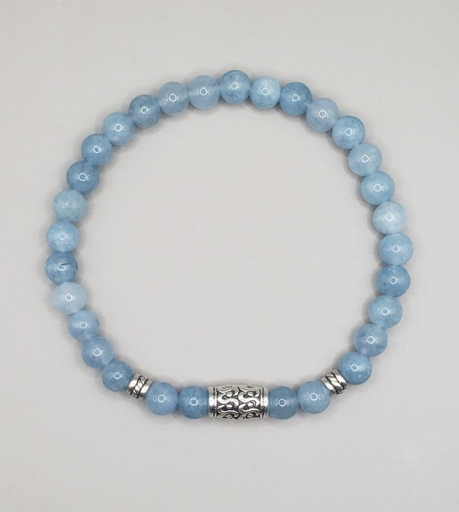 PURPLE WHALE Fashion Jewelry Beautiful Gemstone Bracelets Promote Healing  and Energy Men Women- Blue - Walmart.com