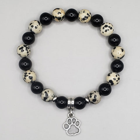 dalmatian dog bracelet