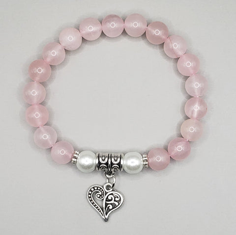 rose quartz bracelet 