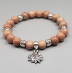 sunstone gemstone bracelet