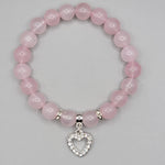 rose quartz bracelet