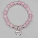 rose quartz bracelet