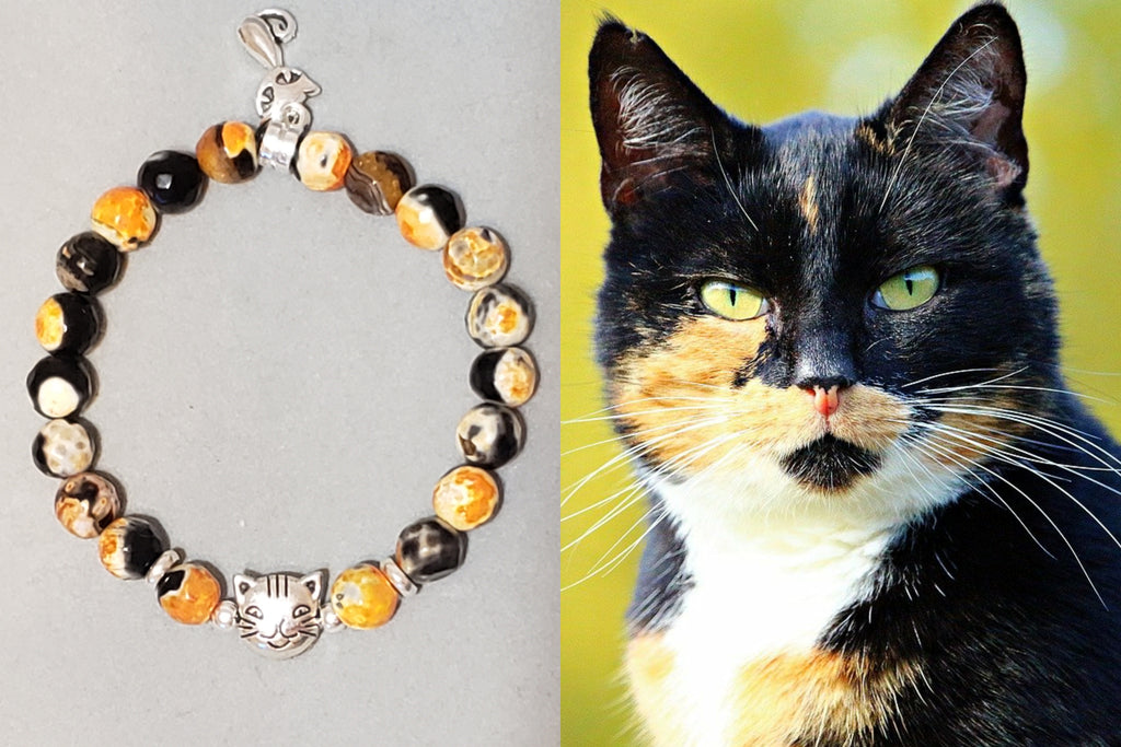Love My Cat Charm Bracelet 22k Gold Plated Pewter Cat Charms on a Chunky  Gold Plated Chain free Shipping in USA - Etsy