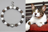 Brown Tabby White Cat Bracelet