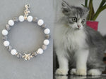 gray tabby cat bracelet